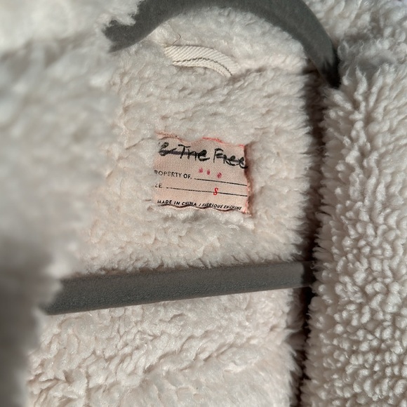 Free People Holly Cozy Denim Jacket - Picture 6 of 9